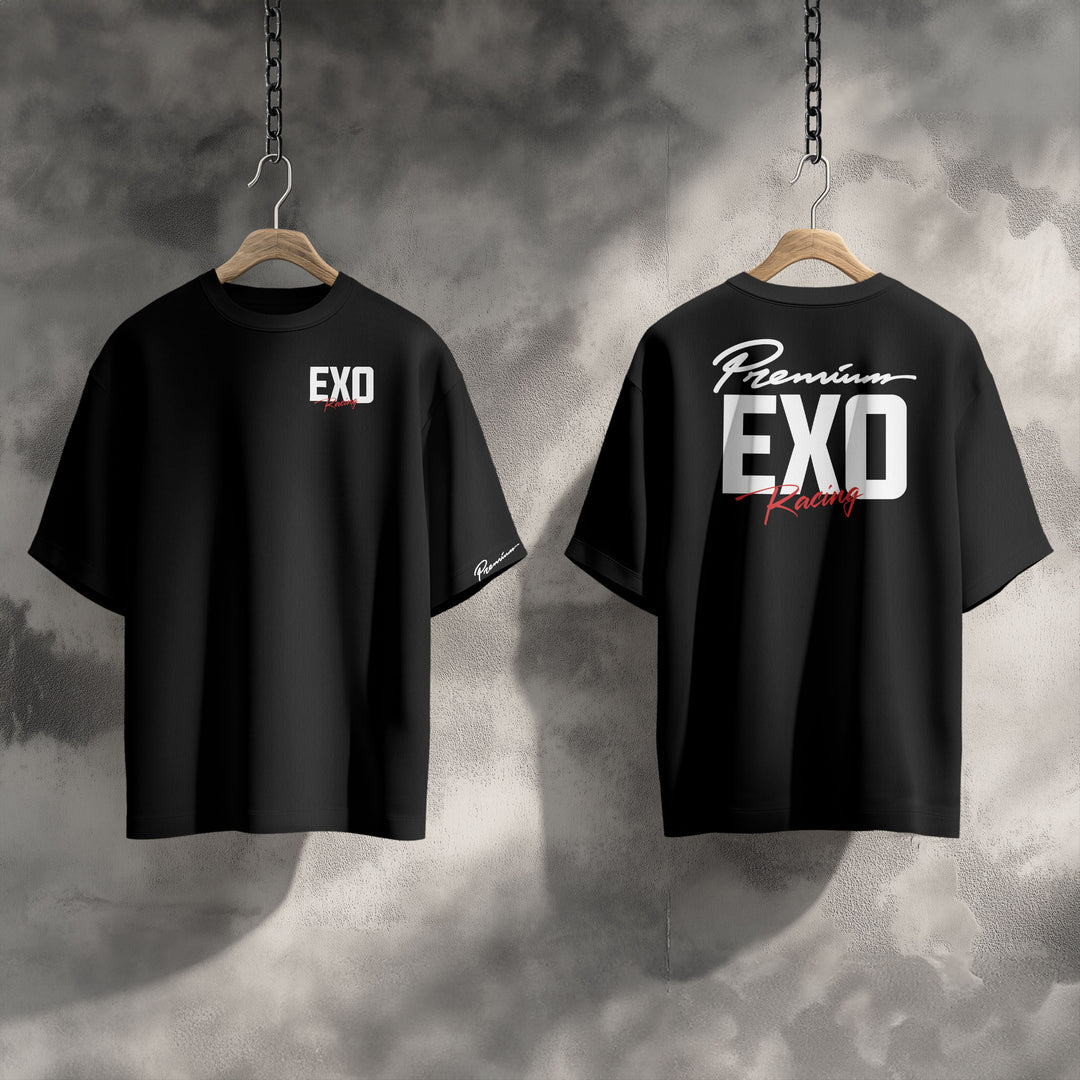 Black Premium Exo Racing Tee